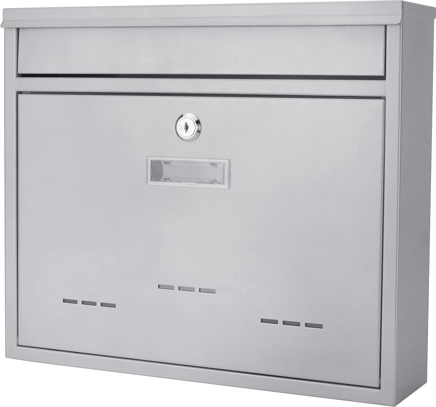 Stainless Steel Combination Outdoor Smart Mailbox Wall Mounted Lock Metal Postbox