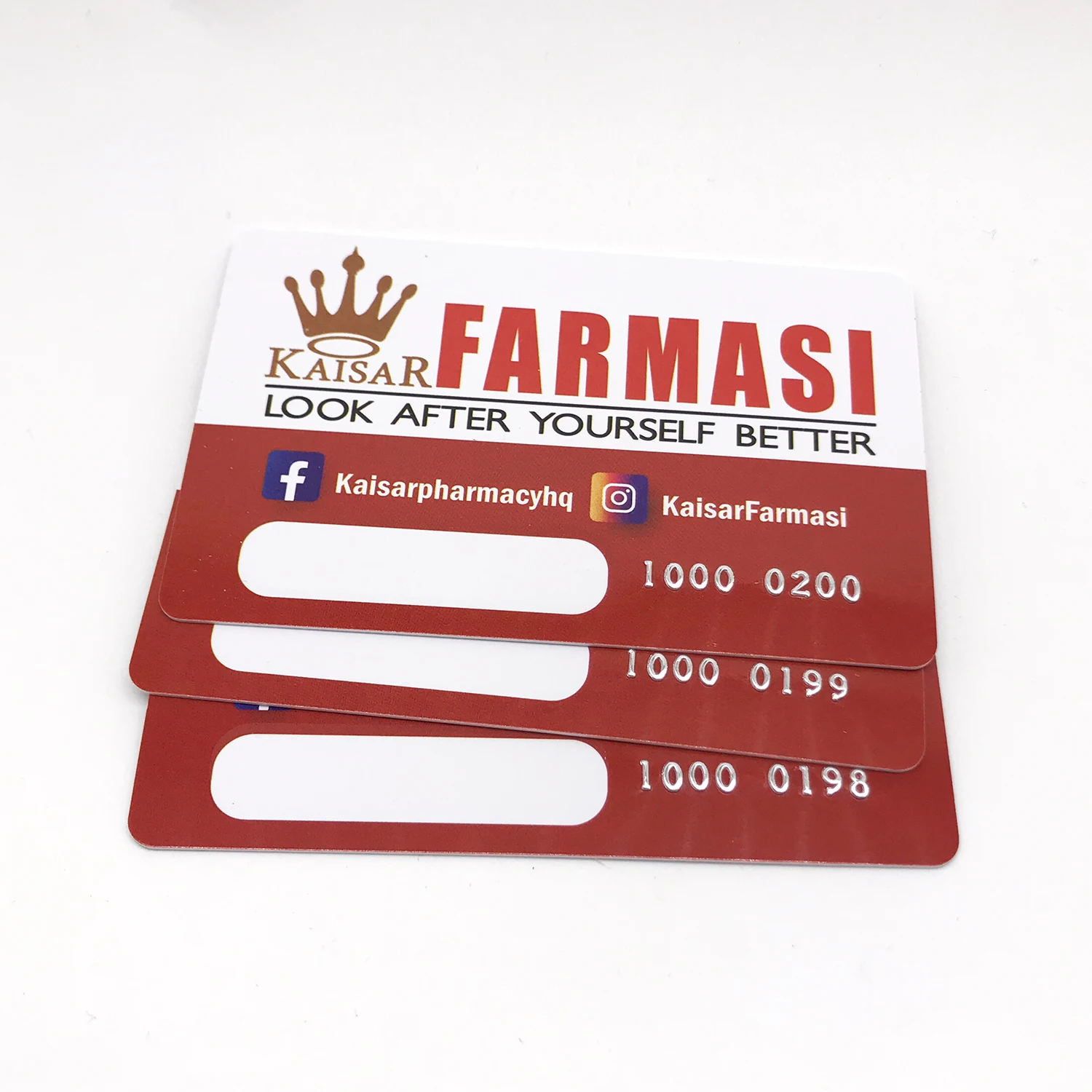 GIFT CARD WITH UNIQUE CODE