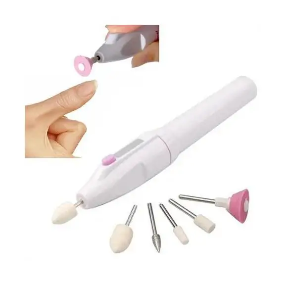 5 polishing head mini nail machine for exfoliating nail cleaner and electric nail drill wholesale accessories tools