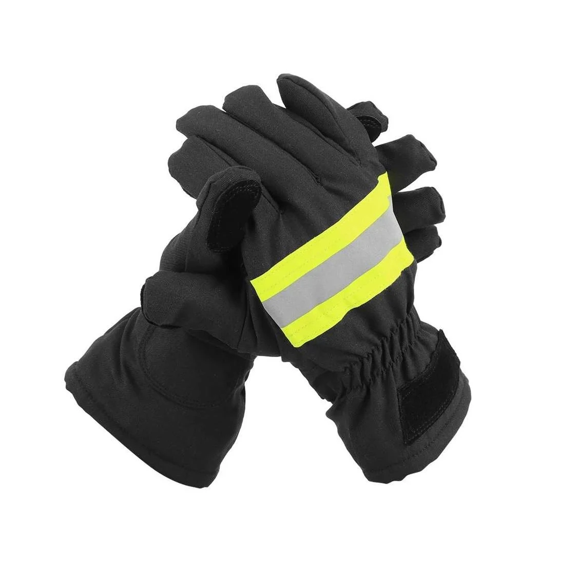 Waterproof Fire Fighting Wear-resistant and Heat-resistant Fire Proof Rescue Firefighter Gloves Dark Blue Fire Safety YUANJIAN