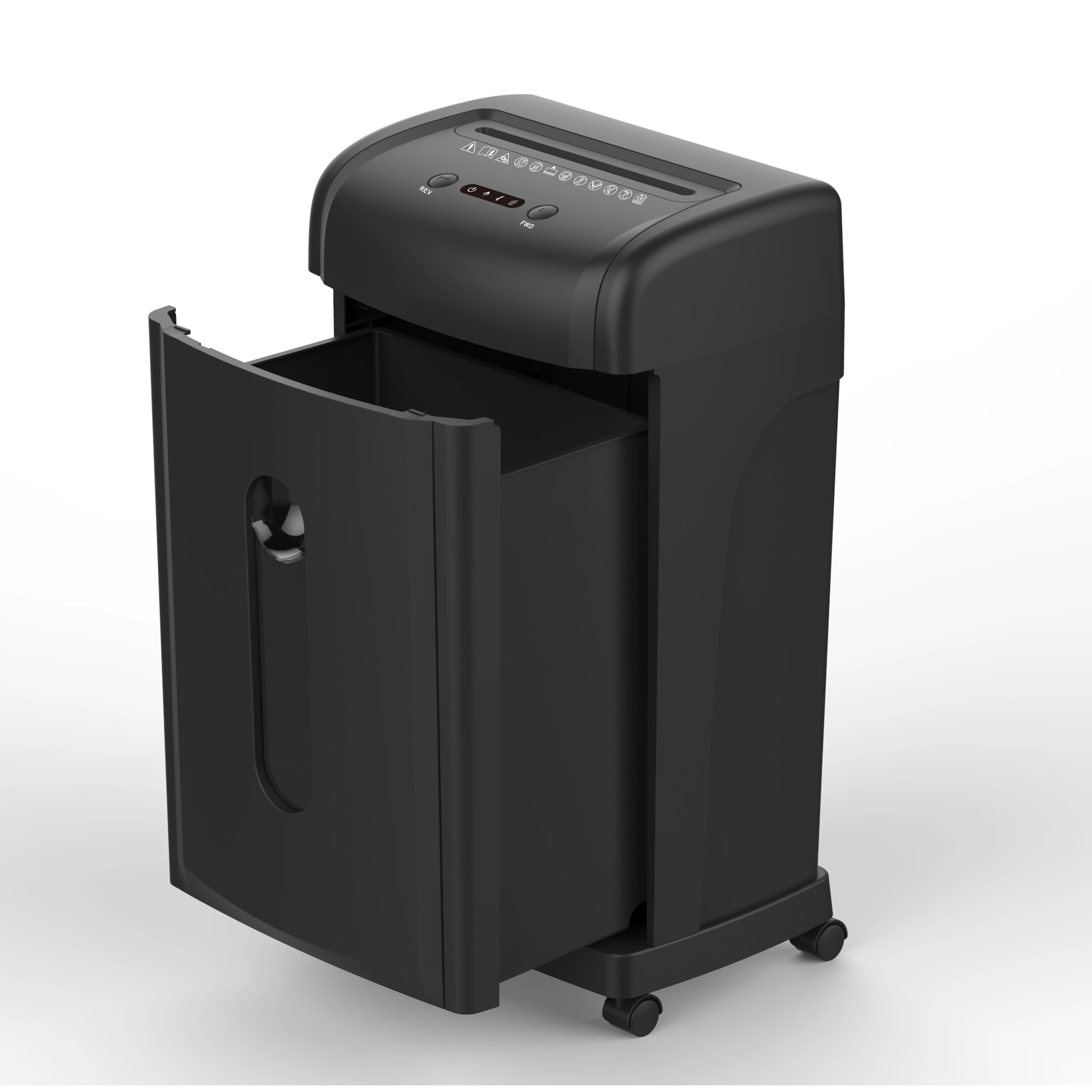 PC315D 15-sheet Micro-cut 30L Paper shredder PC315D Auto reverse type with Overheat and Overload Protection