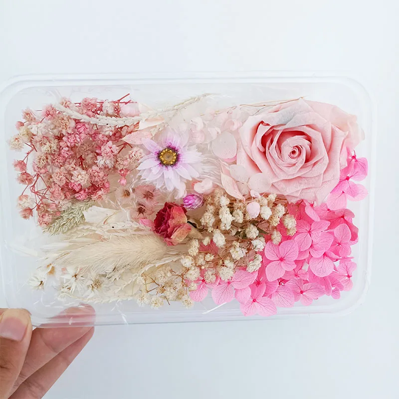 
Wholesale Cheap DIY High Quality Natural Dried Pressed Flower Mix for Handicraft Nail Decoration 