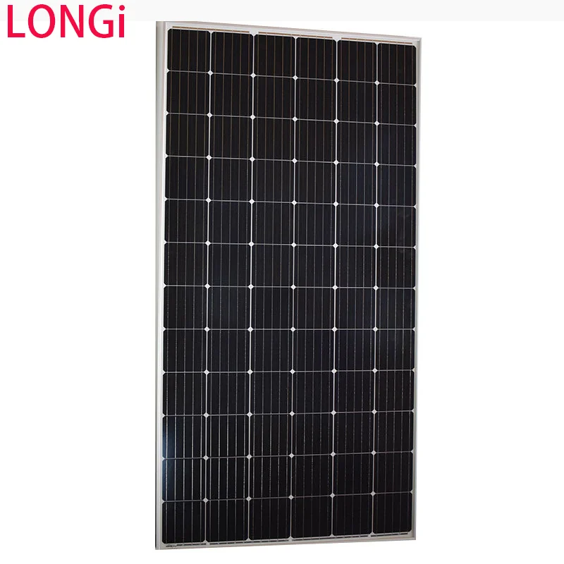 longi solar panel 12v 500w solar panel solar signage photovoltaic system frame monocrystalline black solar frames