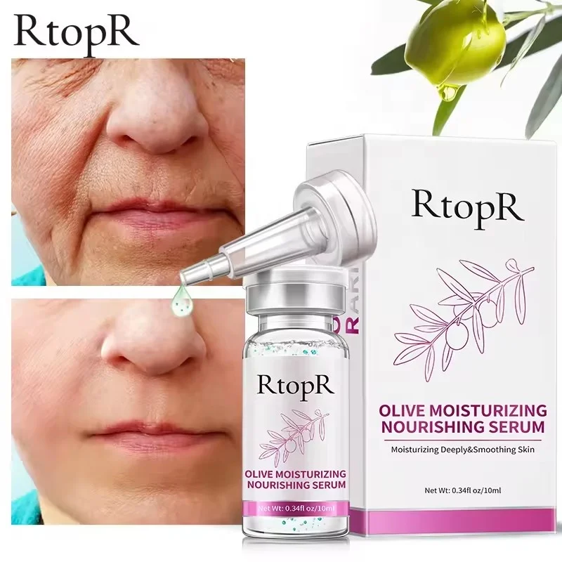RtopR olive moisturizing nourishing serum Anti Aging Anti Wrinkle Whitening Organic Firming Skin Care Serum