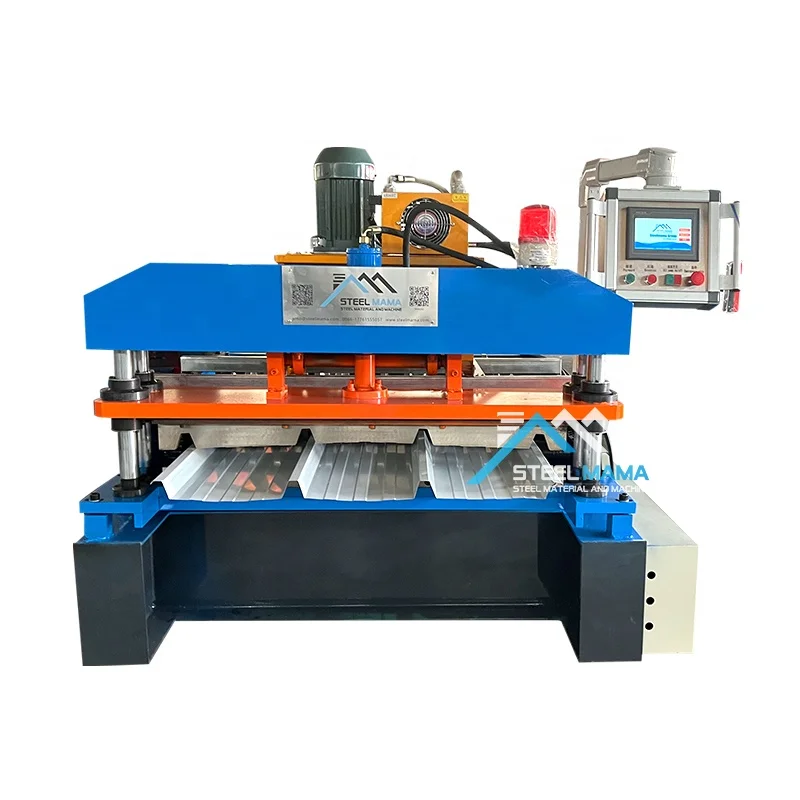 Peru Popular High Quality Fully Automatic Galvanized Zinc TR4 Trapezoidal Roof Panel Roll Forming Machine