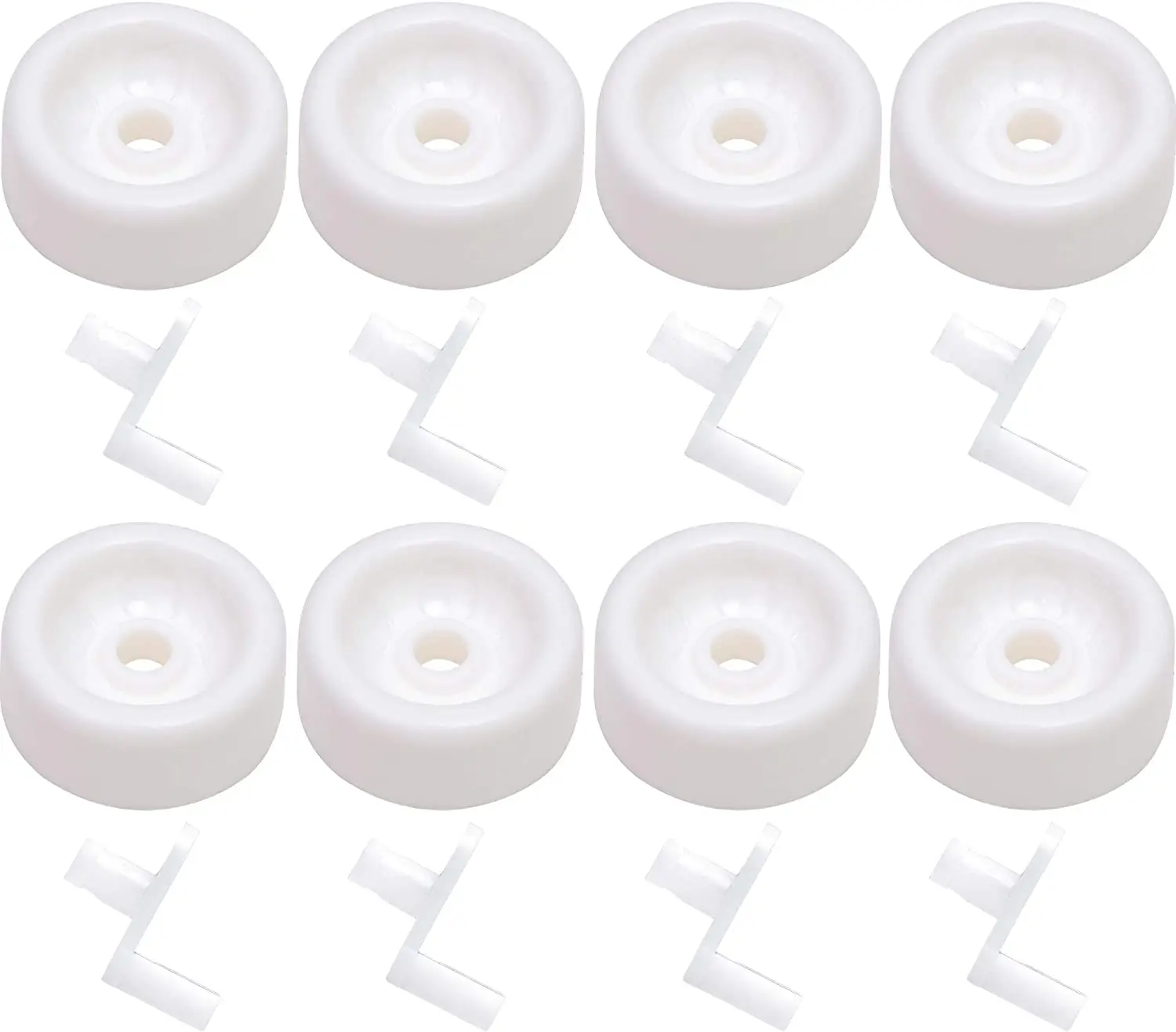 WD12X271 Dishwasher Dishrack Roller Kit(PACK OF 8)- Replaces WD12X0271 AP2039084 PS259136
