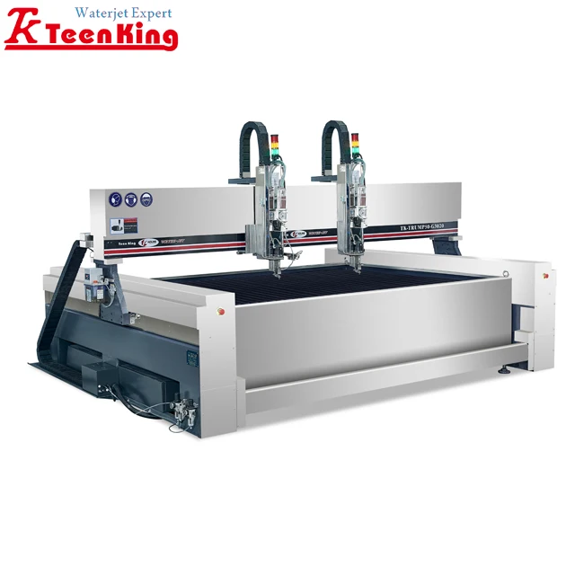 
water jet cutter machine to cut slabs for kitchen top and vanity top usage 