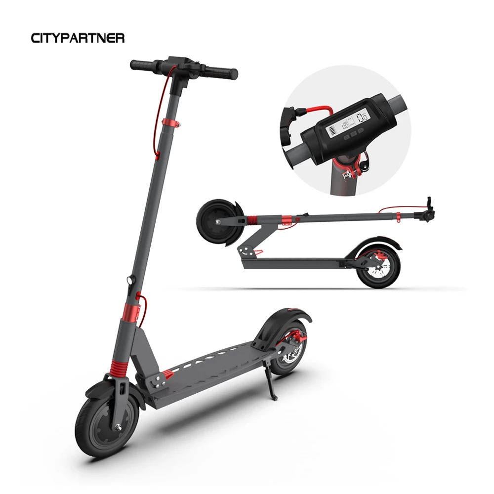 
New Design 8.5 inch tire Folding electric scooters with CE certificates 2 wheel aluminum alloy scooter electric for adult 