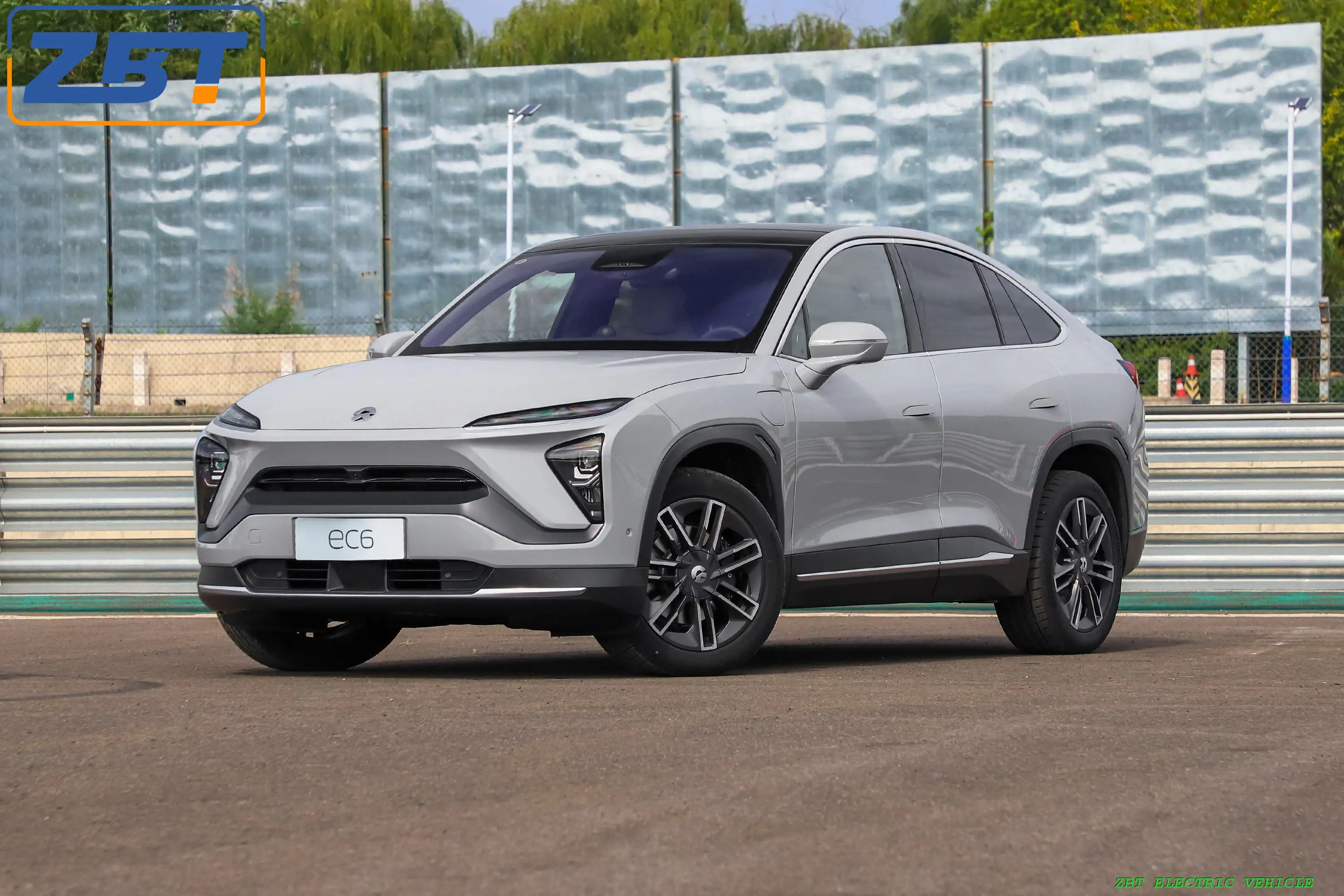 Passenger automotive NIO EC6 Green ev new Energy Vehicle smart electric car 4x4 4WD medium suv with aviation cockpit