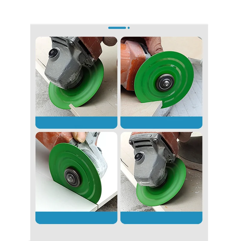 100mm Ultra-Thin Rock Slab Cutting Disc Diamond Marble Saw Blade Glassware Ceramics Grinding for Polishing