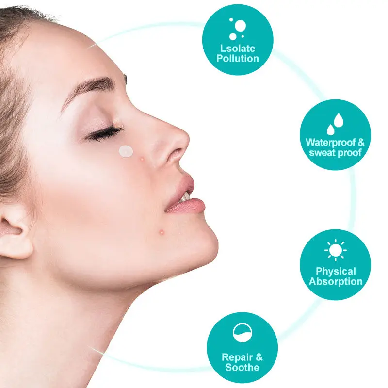 Private Label Acne Pimple Patches Custom Packaging Anti Acne Parches Salicylic Hydrocolloid Acne Patch