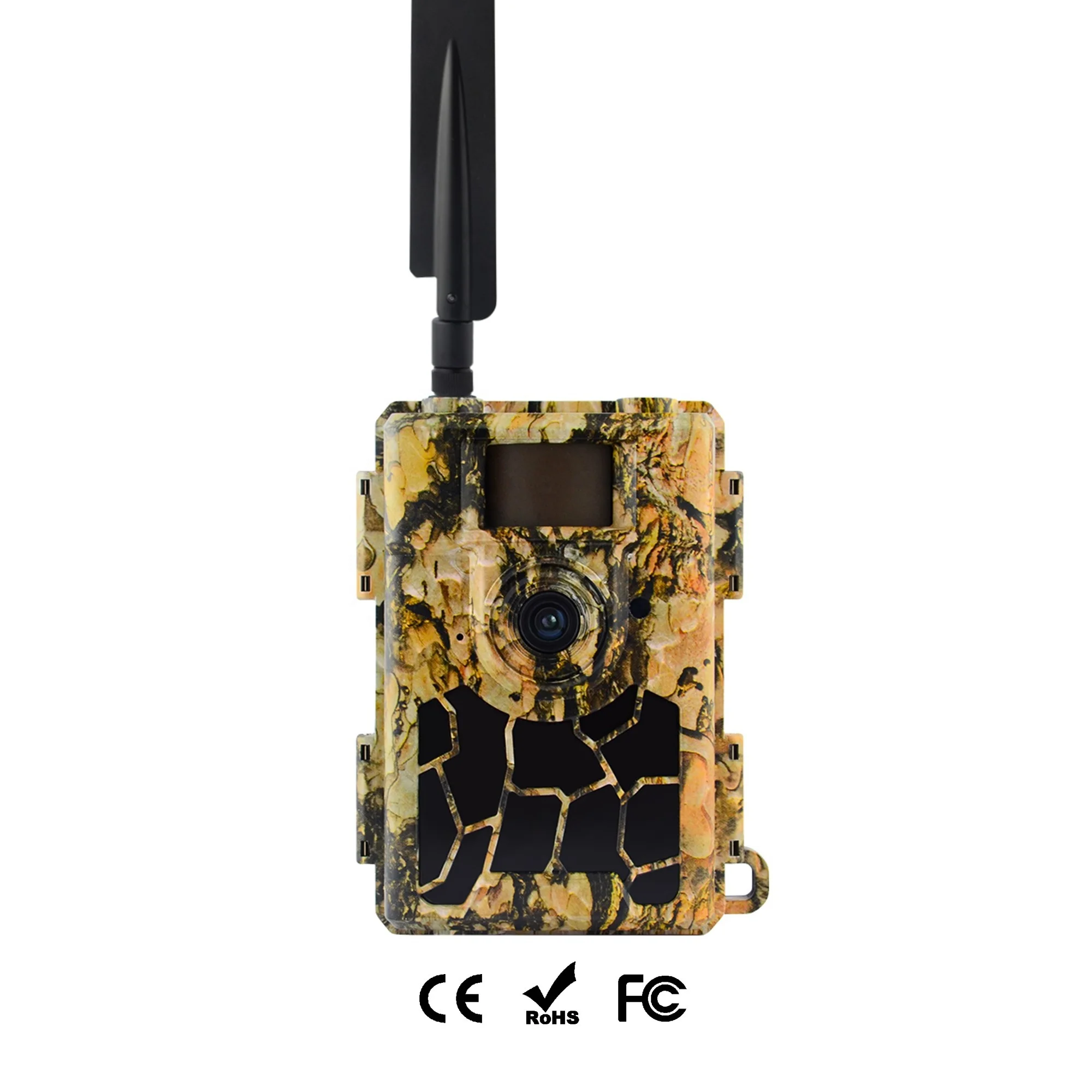 4G LTE cellular 24mp 1080p hunting gear wild trail camera with 6 to 12v external DC