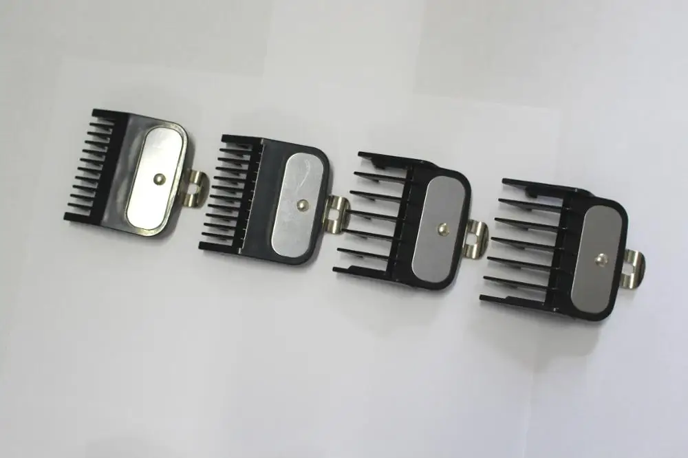 Plastic Hair Clipper Attachment Guide Comb Set Haircut Accessory Limit Comb For Trimmer