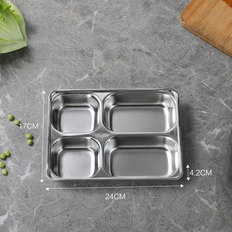 cheap wholesale stainless steel 304 food grade restaurant dinner plate sets