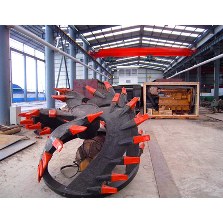 Hydraulic Motor Driven River Sand Dredger Cutter Head Easy Install Suction Dredger Cutter Head