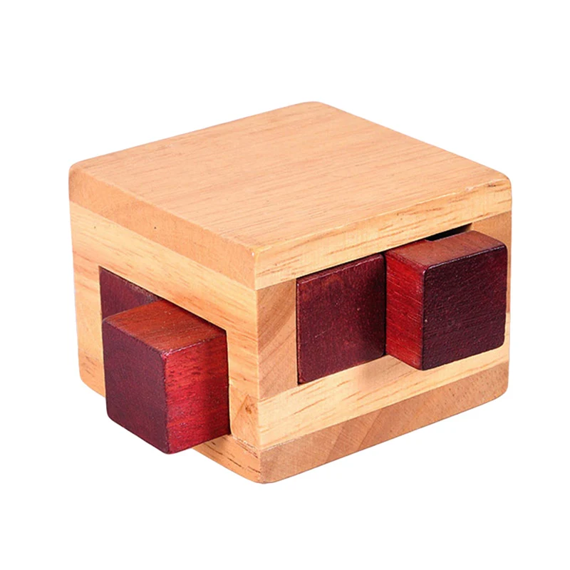 Secret Box Wooden Magic Box Puzzle Game Traditional Luban lock IQ Toys For Children Adult Educational Toys Brain Teaser Game