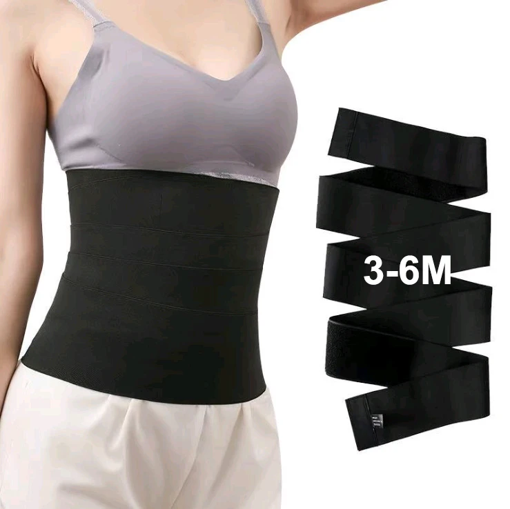 Detachable Waist belt Elastic Band Weight Loss Flat Slimming Belly Belt Body Shaper Tummy Wrap Waist Trainer Women Bandage