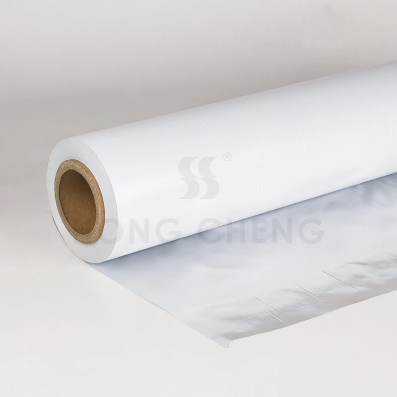 AL+PVC Composited Aluminum Foil Laminated with PVC Film Soft Sheet for Kitchen Use Coated and Printed for Packaging
