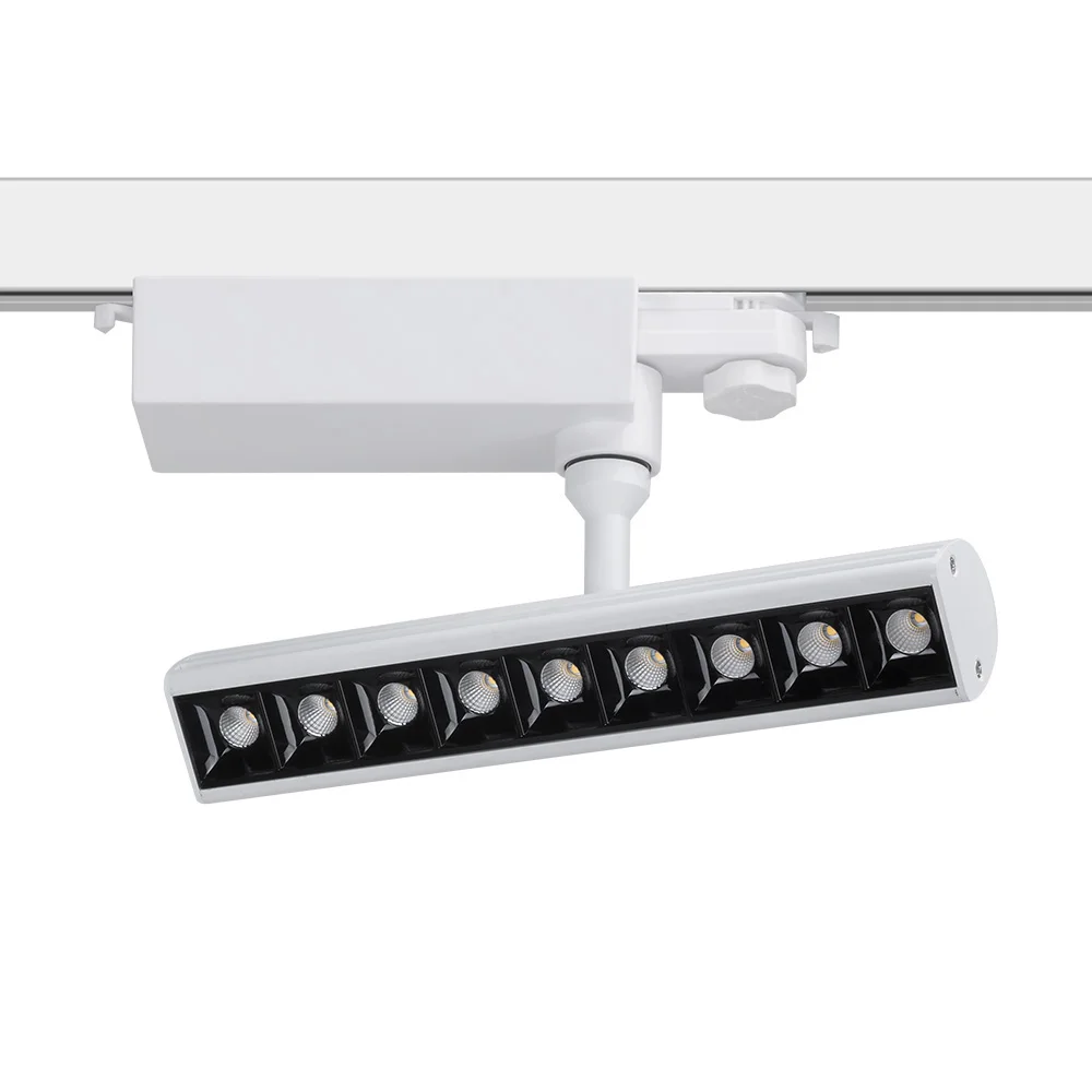 Anti-glare UGR7-10 3phase Adapter Linear 23W LED Track Lighting