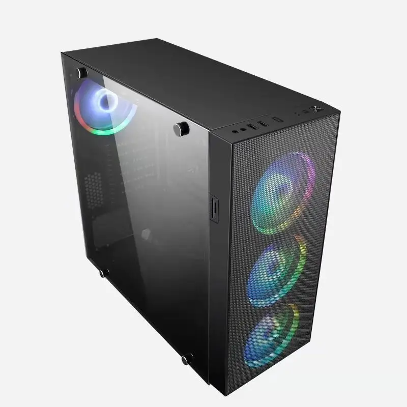 Customize Logo ATX PC Case Gaming Desktop Computer Cases & Towers Stock Pc Case Good Price