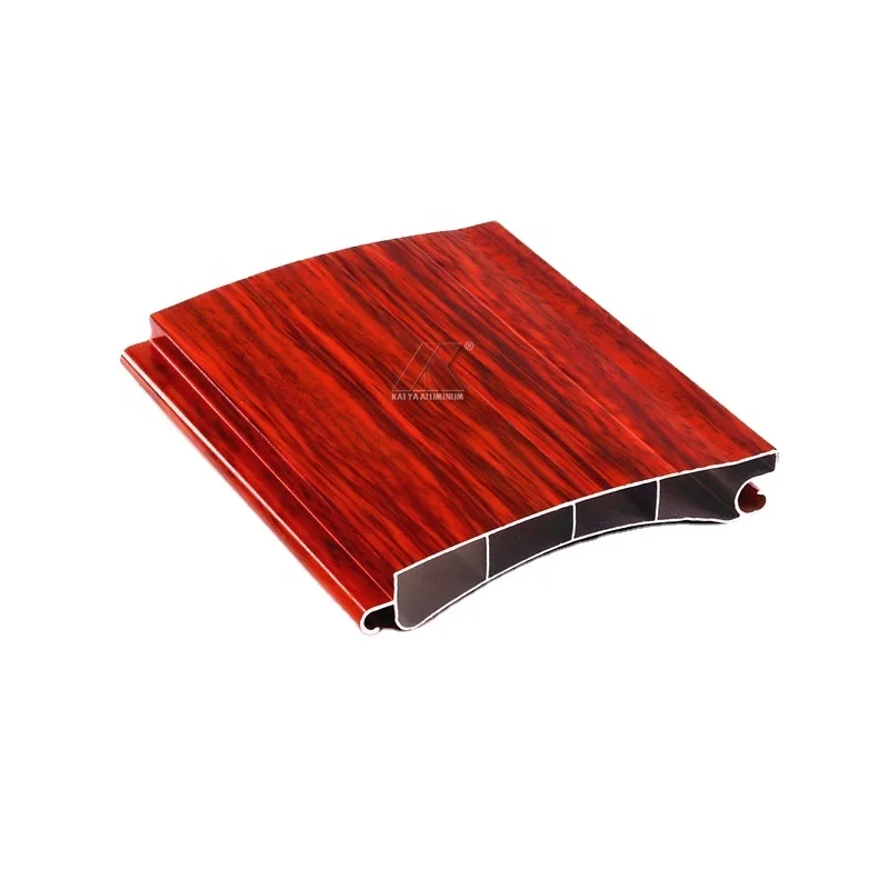 Customized Color Aluminum Window Shutter Slats Aluminum Roller Shutter Profile for Hotel Garage