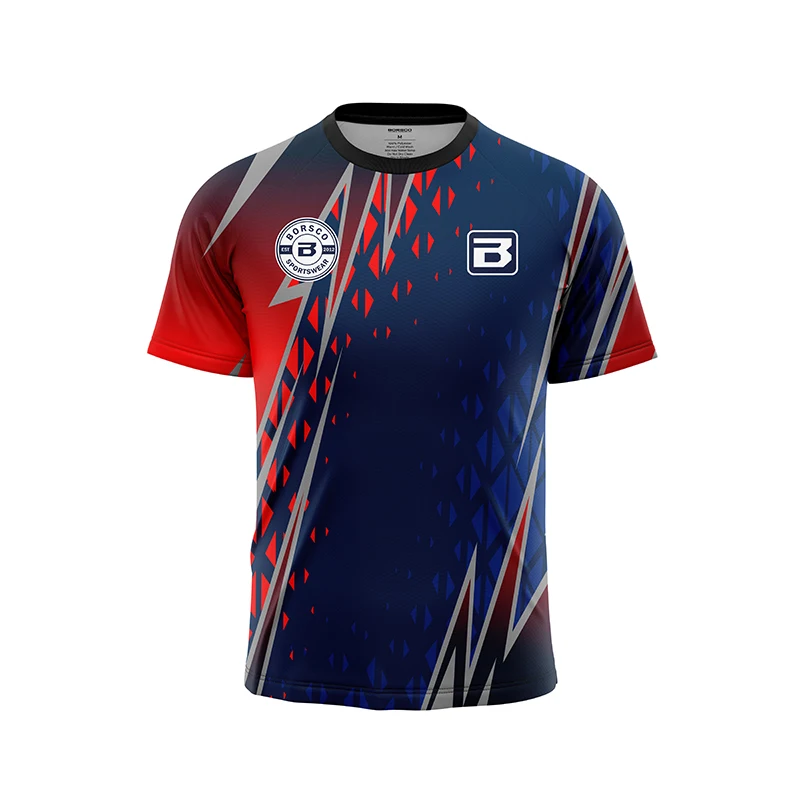 Hot Selling Custom Racing Team Shirts Custom Sublimation Blank Racing Pit Crew Shirt Motorcycle Auto Racing Wear