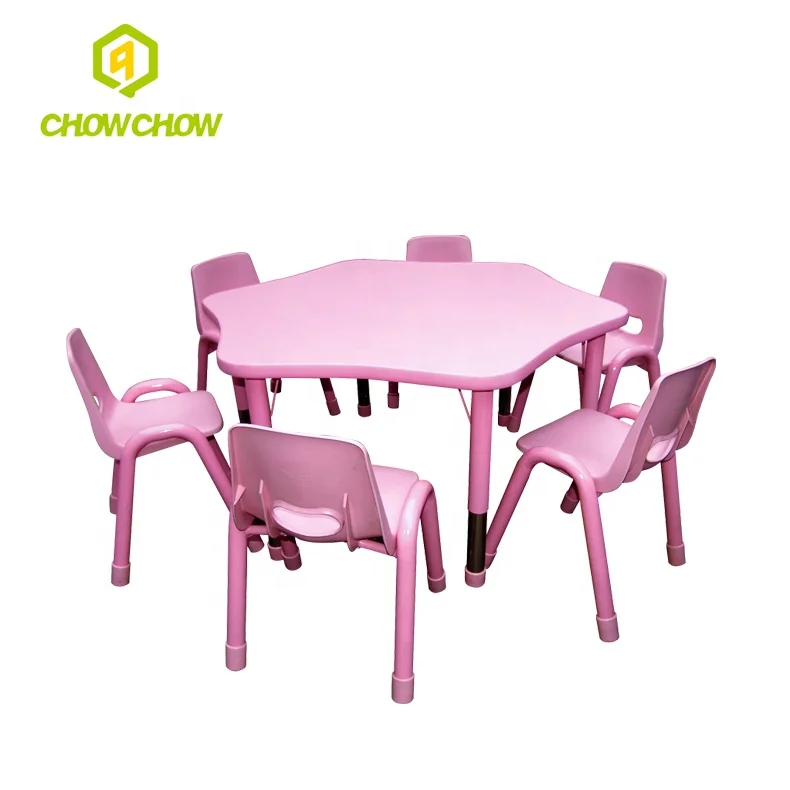 Height Adjustable Children Furniture Child Study Table