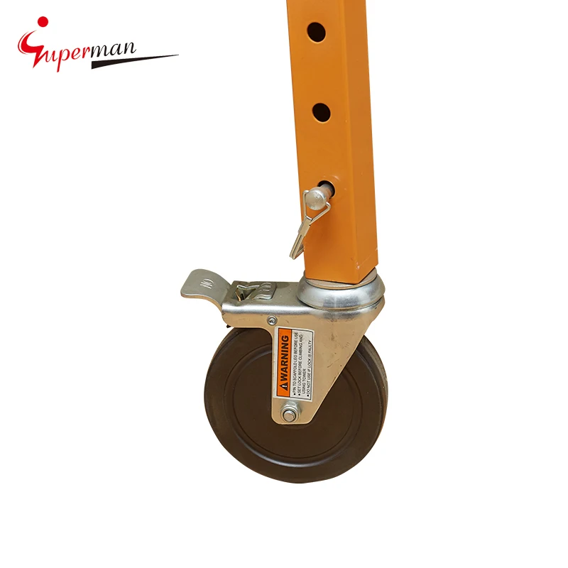Super Quality Scaffold Tower Steel Tower Mobile Metal Multipurpose Rising Scaffold Ladder Tower