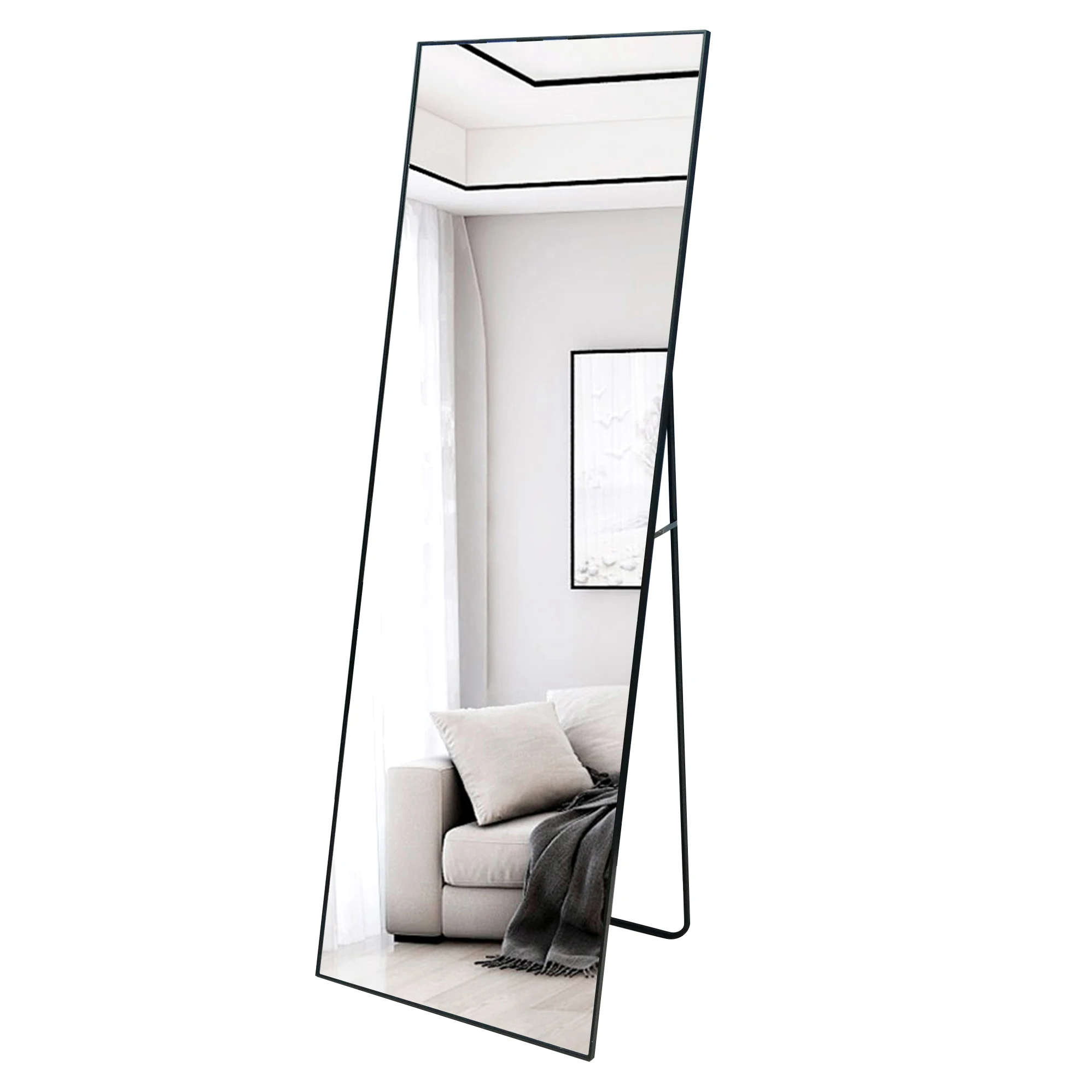 Decorative Floor Mirror Furniture large floor Full Body Mirror with Stand