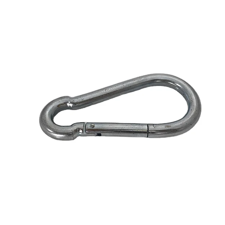 DIN5299C Spring Hook Fastener High Quality Metal stainless Carabiner Steel Snap Hook Zinc Spring Clips Plated Snap Hook