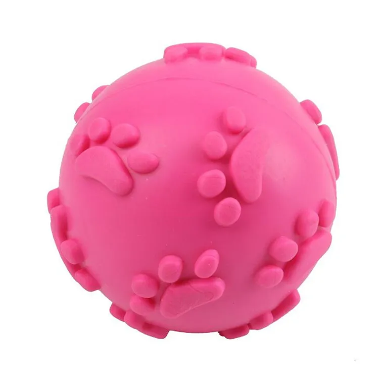 Hot Fashion Pet TPR ball Toys Dog Durable Chew Balls For Dogs Cats