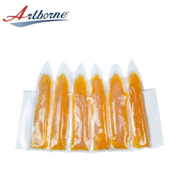 PVC Hot And Cold Ice Gel Bag Wine Pack Top Bottle Cooler Wine Cooler Wrap Sleeve Freezer Cover Pack Champagne Chiller Cooler Pad