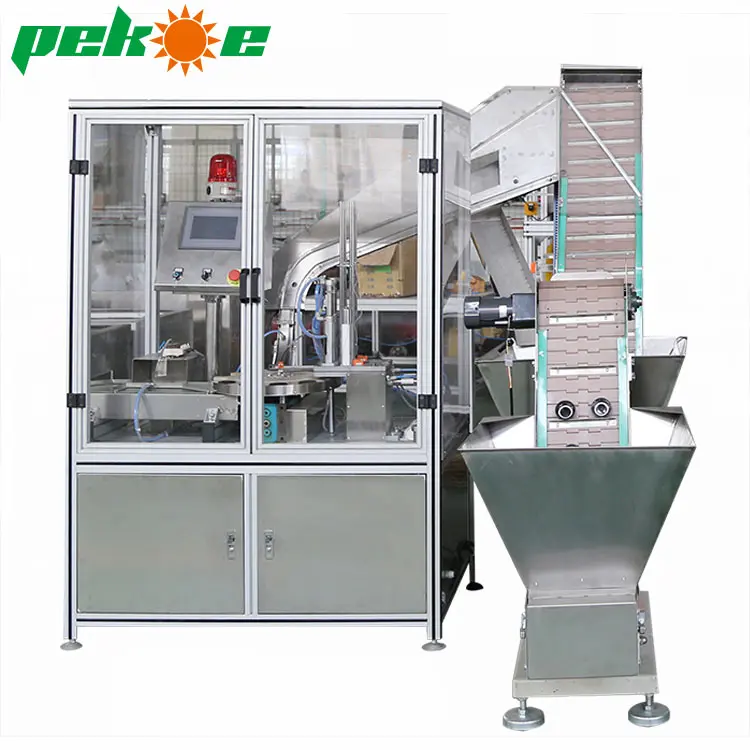 Automatic pp pet pvc bottle cap lining insert gasket machine with good price