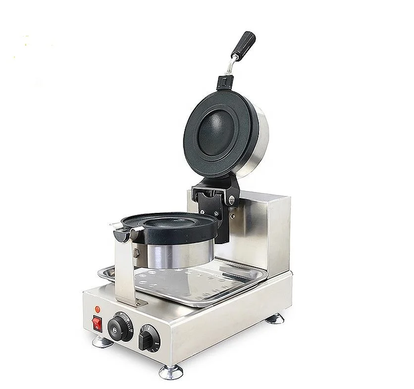 Free Shipping Gelato Panini Press Brioche Burger Commercial Krapfen Warmer Ice Cream Panini Donut Doughnut Pan Machine