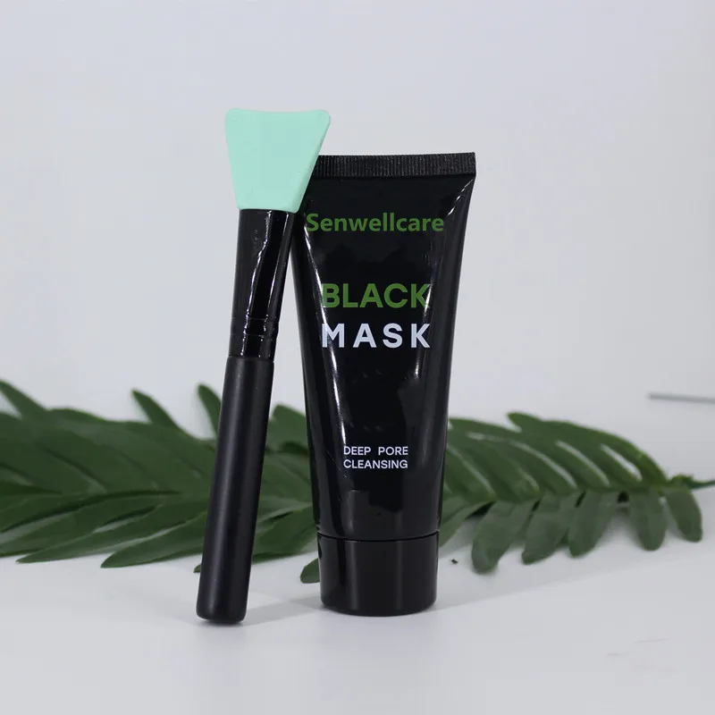 Black Head Removal Mask Blackhead Remover Head Face Mask Activated Charcoal Acne Bamboo Charcoal Peel Off Black Customized Logo