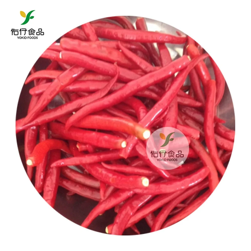 Wholesale distribute bulk  IQF frozen chilli