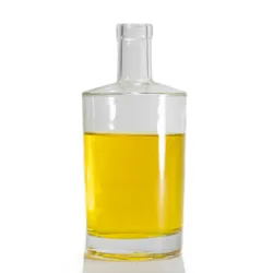 50Ml 200Ml 500Ml 700Ml 750Ml  Brandy Spirits Liquor Glass Packaging Bottle Wine Clear Screw Cap Cork Luxury Customized For Xo