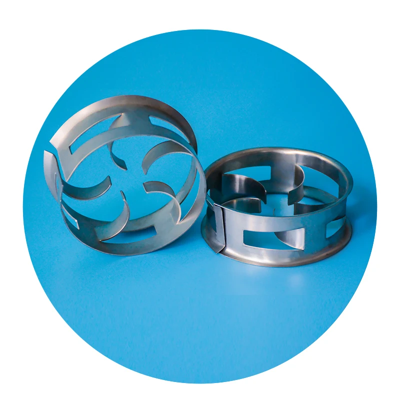 Metal Random Tower Packing 1inch Cascade Mini Ring Stainless Steel 304 Cascade Mini Rings