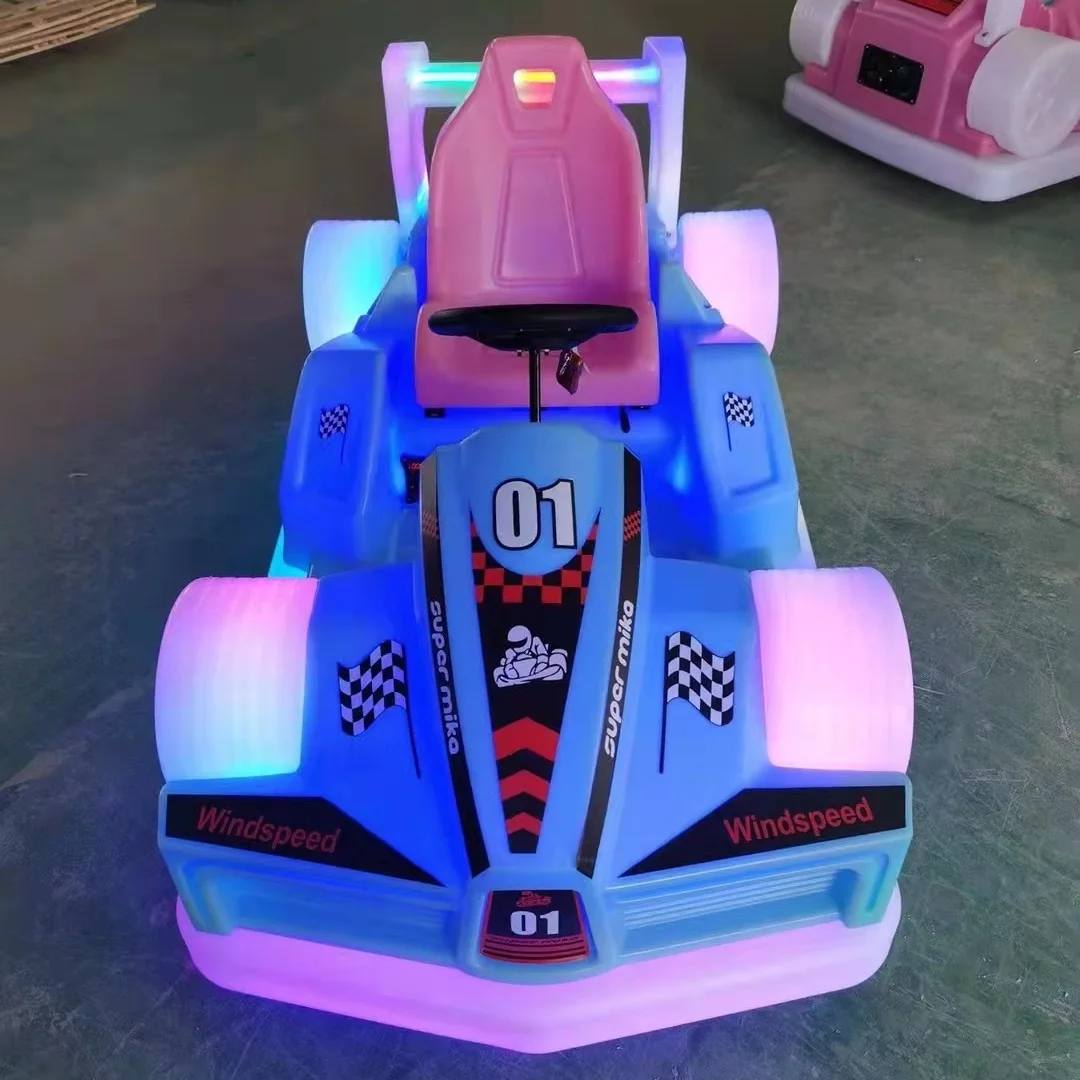 new Sports go kart style children electric car price battery bumper for