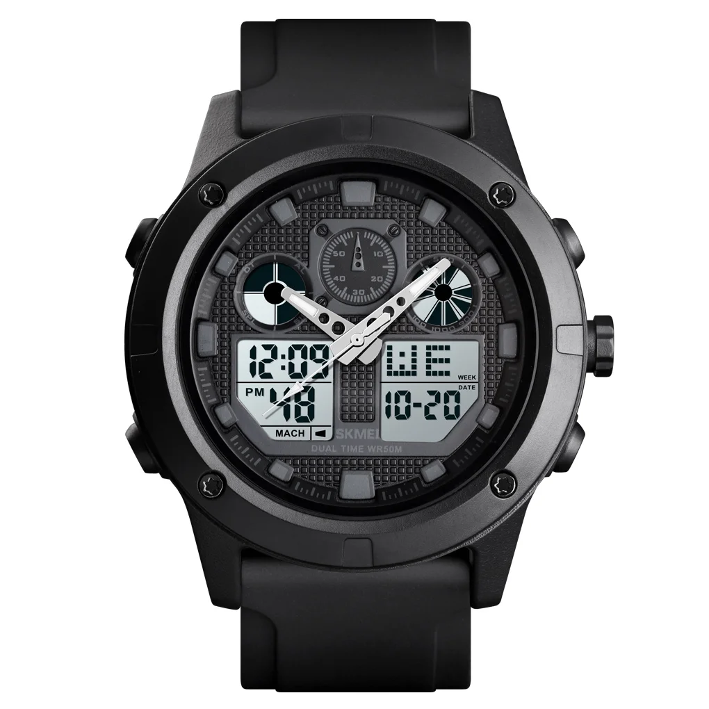Skmei 1514 saat erkek dual time new products men sport digital watch