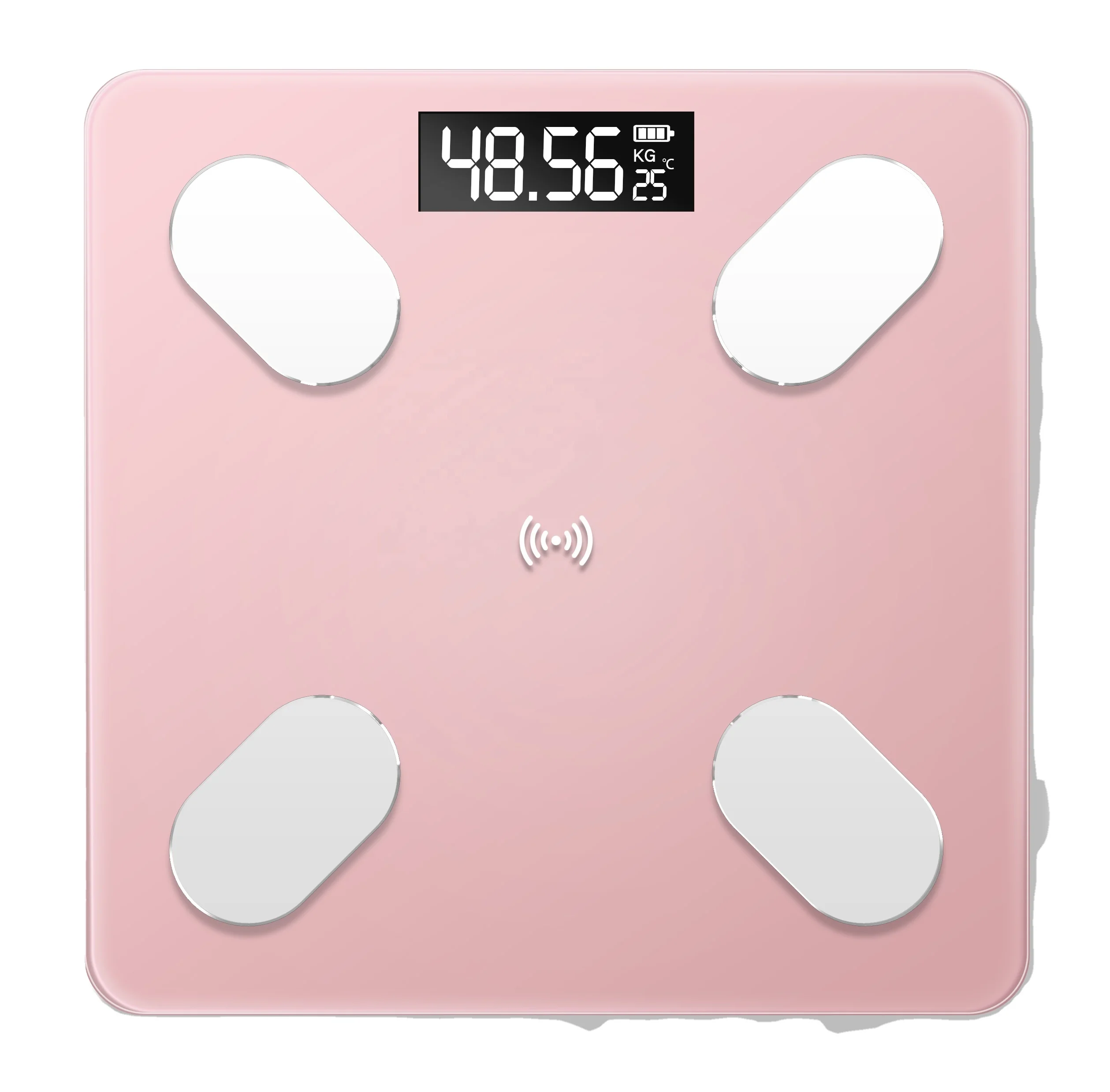 
Wanggan USB charging Electronic BMI APP Scale Weighing Bluetooth Body Scale 