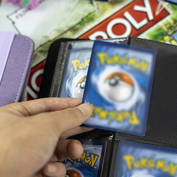 Original Design 9 Pockets Card Album TCG Card Album Binder Waterproof Photo Album Books For MTG Trading Card Binders Holder