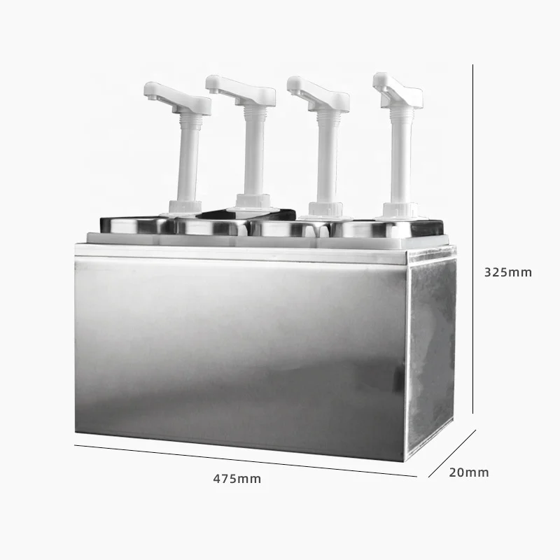Stainless Steel Food grade stainless steel sauce pump Restaurant Kitchen Sauce Pump Dispenser