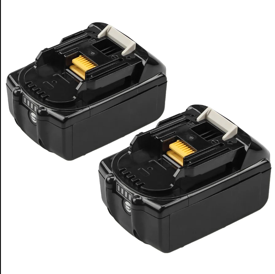 Аккумуляторная батарея 18 в, 6,0 Ач, литий-ионная батарея BL1860B, аккумуляторная батарея AAAA Deep Cycle, комбинированный комплект, аккумуляторная батарея для электроинструментов с индикатором