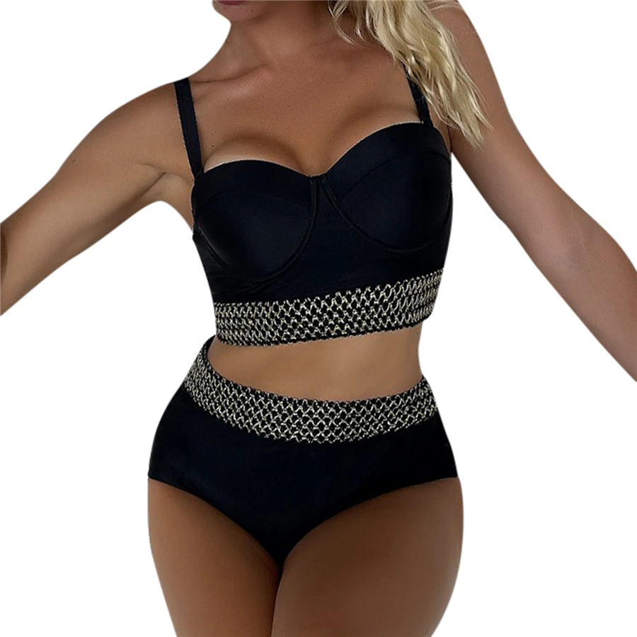 Wholesale 15 Year Old Girls Bikinis Push Up Sex Women High Waist Bikini Set