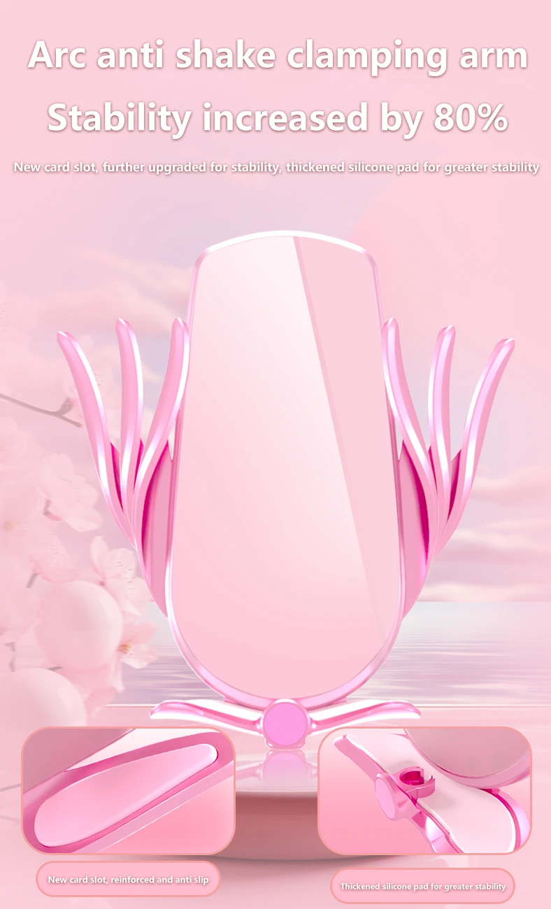 Rapid Charging Strong Magnetic Wireless Car Phone Stand Universal Wireless Charger Phone Holder for Car motor vehicles