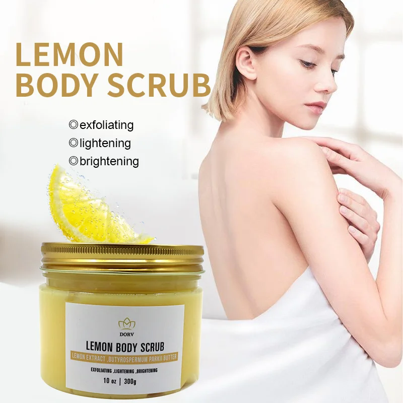 Private Label Natural Exfoliation Scrub Wholesale Body Customized Beauty Organic Whitening Skincare Body Scrub