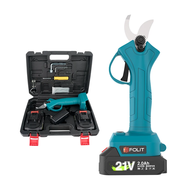 New arrival TY-2125B 25mm 1inch cutting diameter cordless lithium battery powered garden tools branch shear pruning scissors