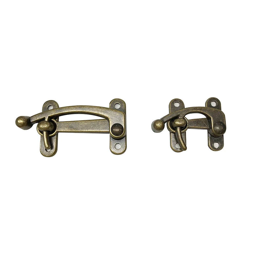RHETECH Home Security Door Lock Zinc Alloy Hasp Latch Lock Anti Theft Door Chain Buckle