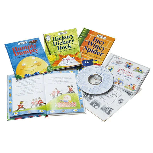 Японский языковой образовательный CD детская книга с изображениями на английском